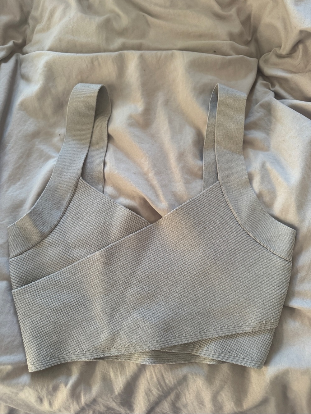 Aritzia Babaton Sculpt Knit Crop Top